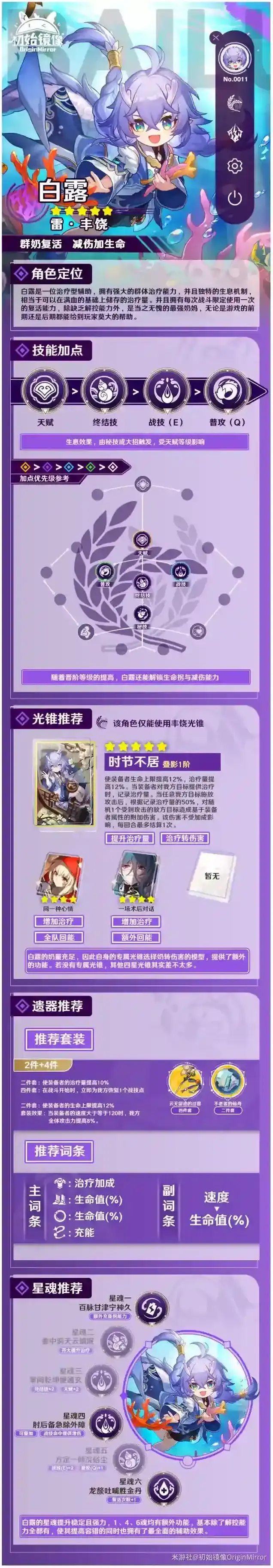 崩坏星穹铁道生命