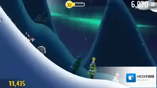 滑雪大冒险利用