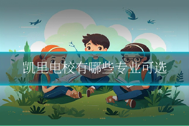 凯里电校有哪些专业可选