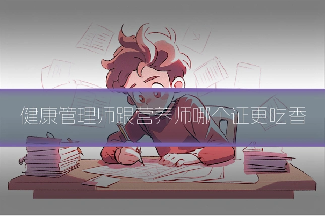 健康管理师跟营养师哪个证更吃香