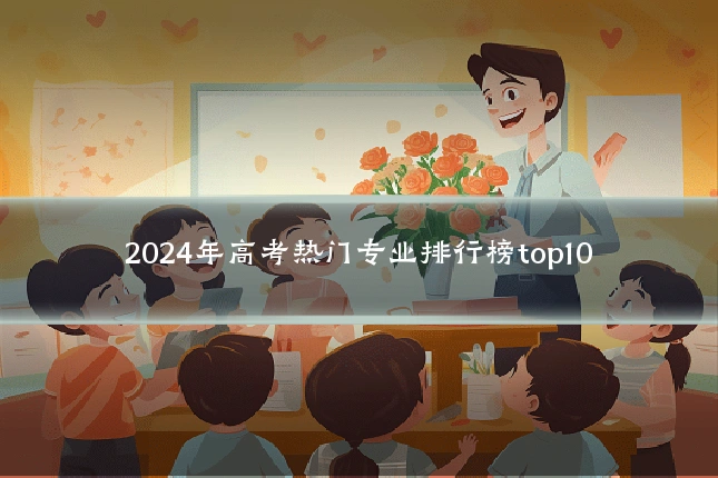 2024年高考热门专业排行榜top10