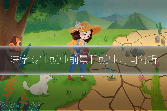法学专业就业前景和就业方向分析