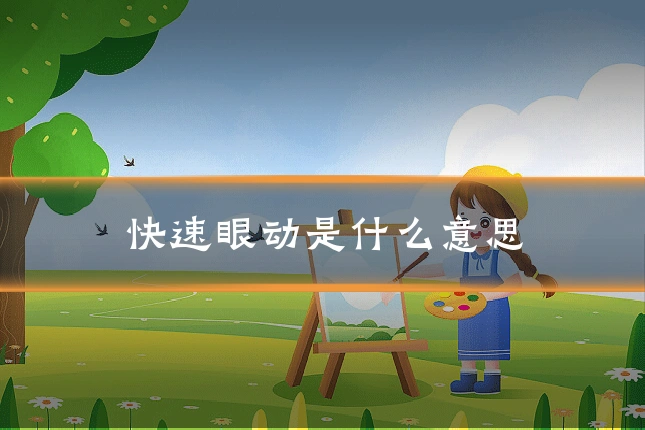 快速眼动是什么意思