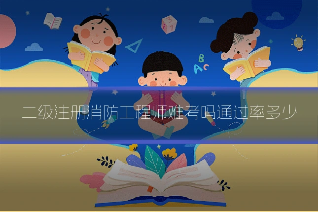 二级注册消防工程师难考吗通过率多少
