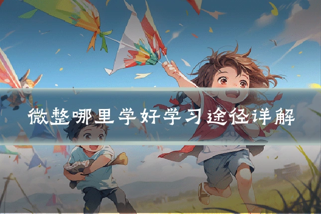 微整哪里学好学习途径详解