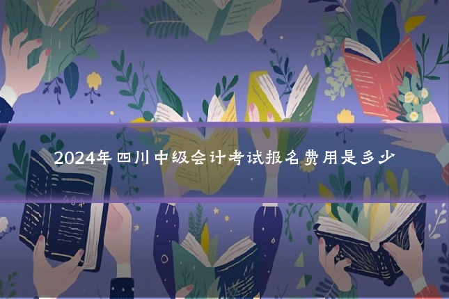 2024年四川中级会计考试报名费用是多少