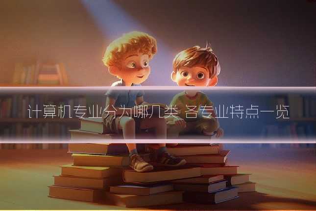 计算机专业分为哪几类 各专业特点一览