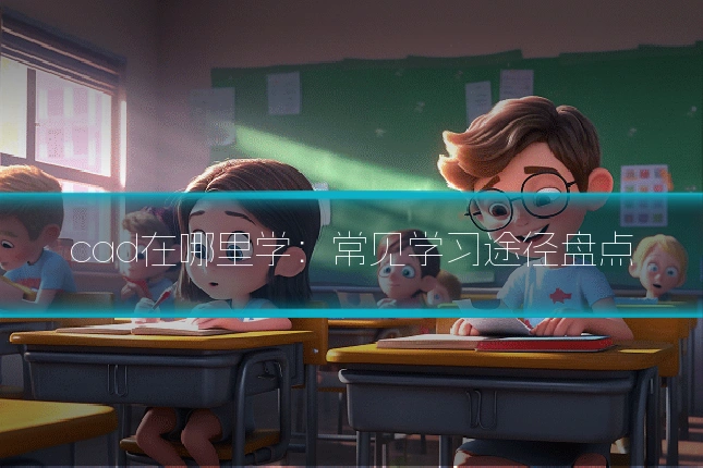cad在哪里学：常见学习途径盘点