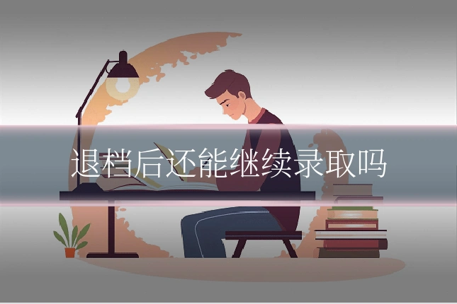 退档后还能继续录取吗