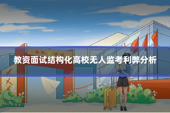 教资面试结构化高校无人监考利弊分析