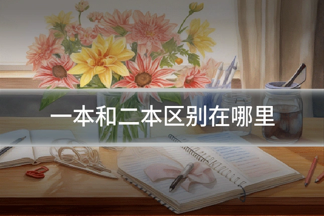 一本和二本区别在哪里