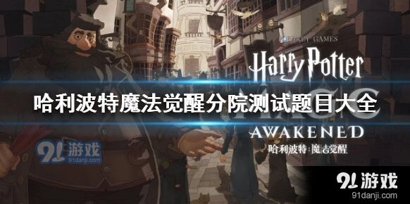 哈利波特魔法觉醒分院测试全题目指南