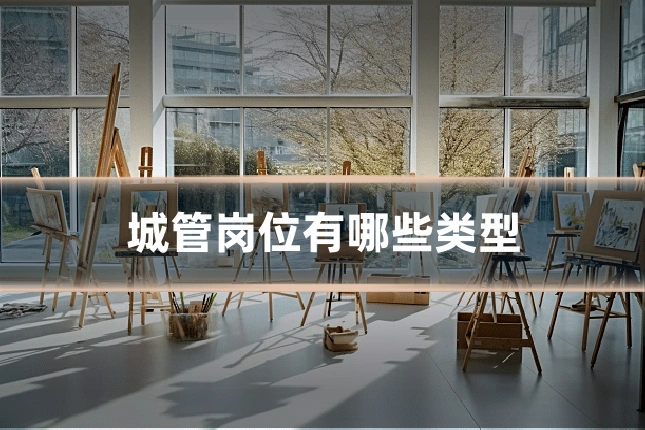 城管岗位有哪些类型