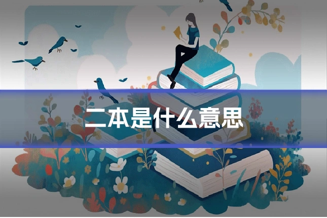 二本是什么意思