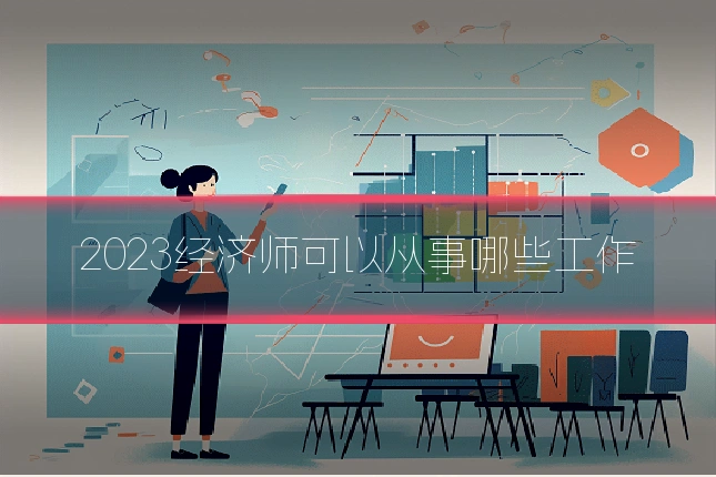 2023经济师可以从事哪些工作