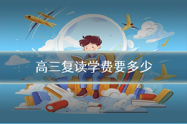 高三复读学费要多少