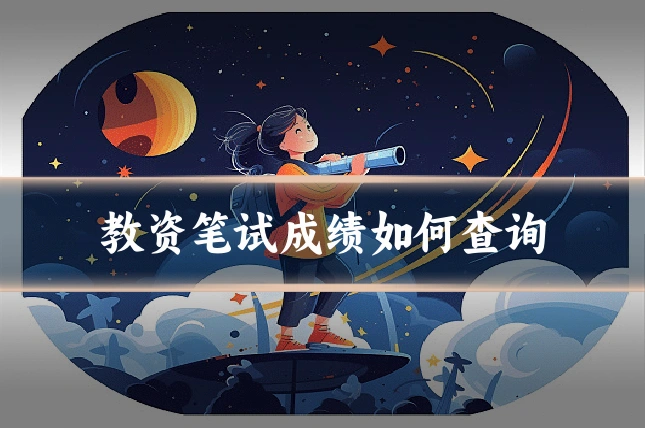 教资笔试成绩如何查询