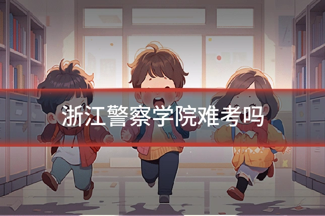 浙江警察学院难考吗