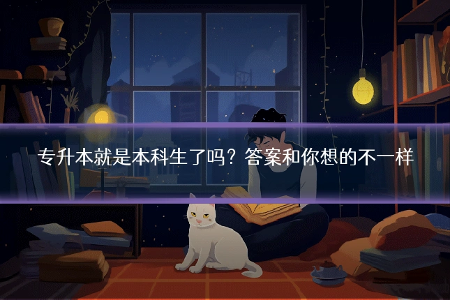 专升本就是本科生了吗？答案和你想的不一样