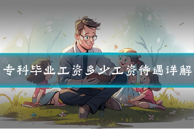 专科毕业工资多少工资待遇详解