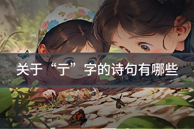 关于“亍”字的诗句有哪些
