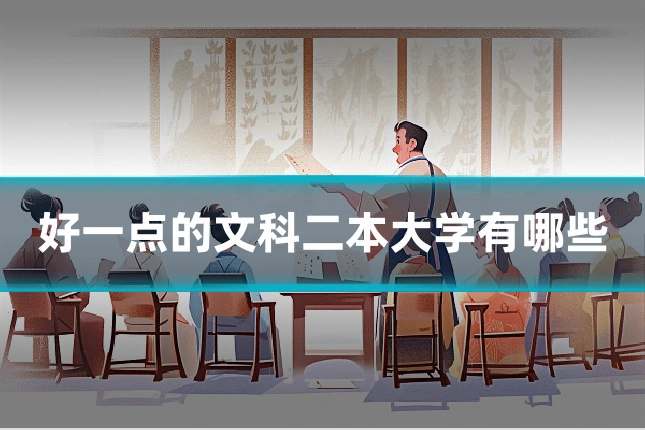 好一点的文科二本大学有哪些