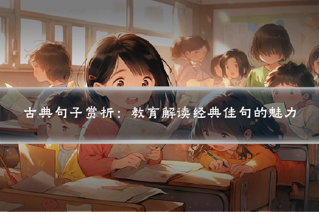 古典句子赏析：教育解读经典佳句的魅力