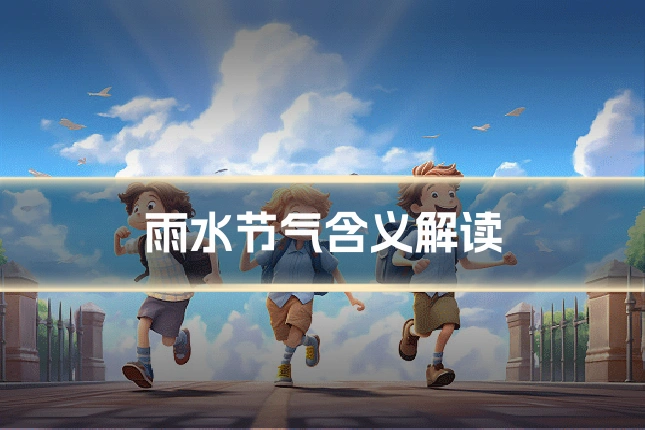 雨水节气含义解读