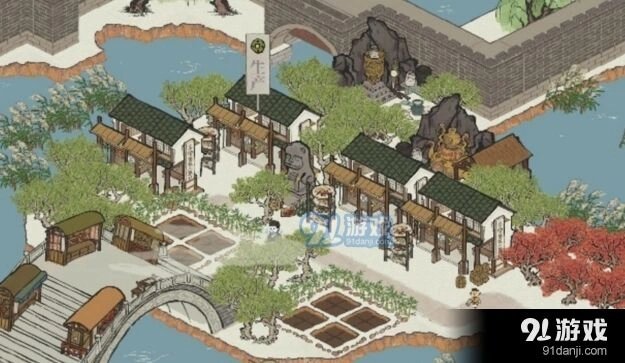 江南百景图砖砌仓库满级效果分享