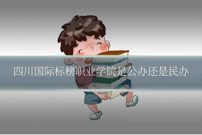 四川国际标榜职业学院是公办还是民办
