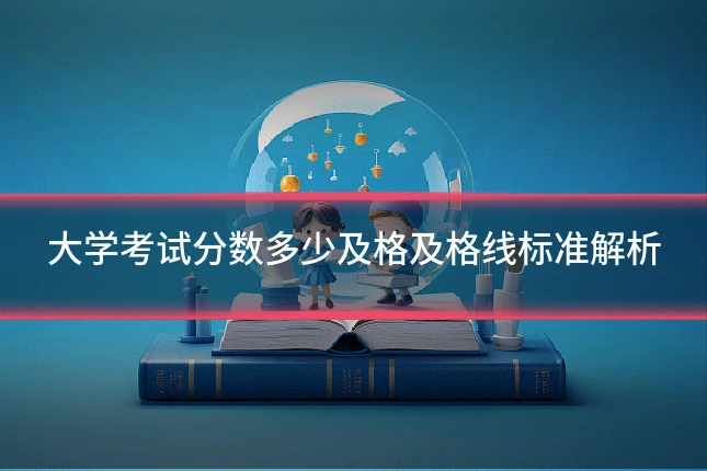 大学考试分数多少及格及格线标准解析