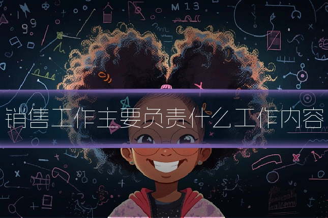 销售工作主要负责什么工作内容