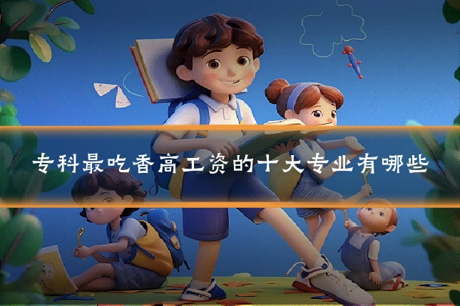 专科最吃香高工资的十大专业有哪些