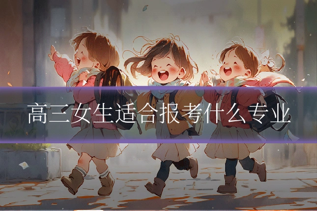 高三女生适合报考什么专业