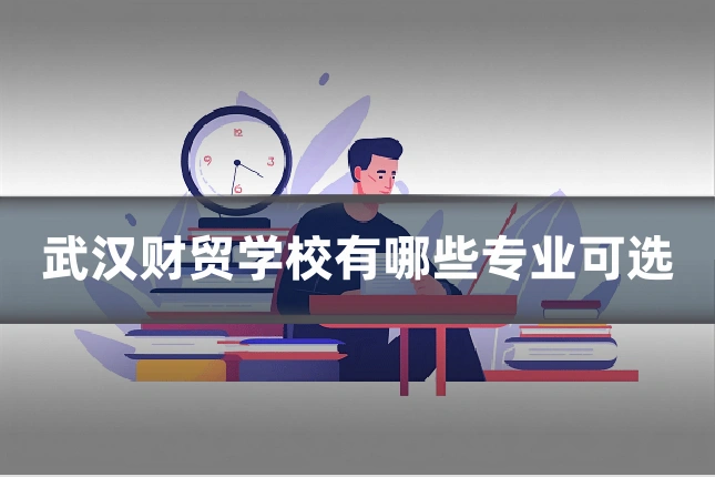 武汉财贸学校有哪些专业可选