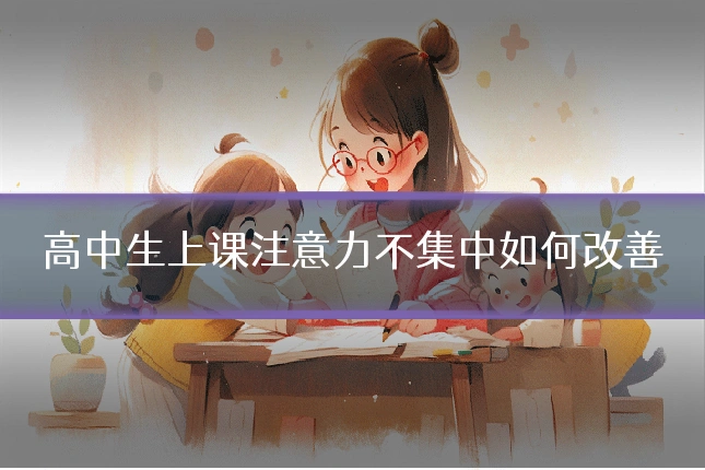 高中生上课注意力不集中如何改善