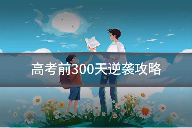高考前300天逆袭攻略