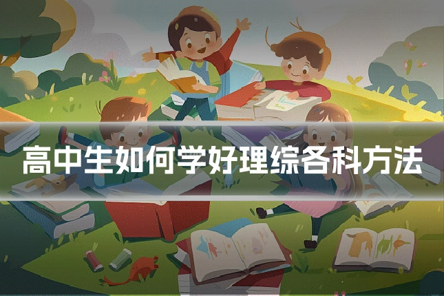 高中生如何学好理综各科方法