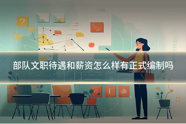 部队文职待遇和薪资怎么样有正式编制吗