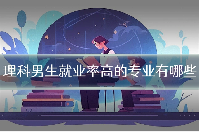 理科男生就业率高的专业有哪些