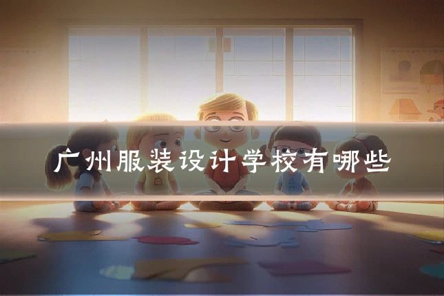 广州服装设计学校有哪些
