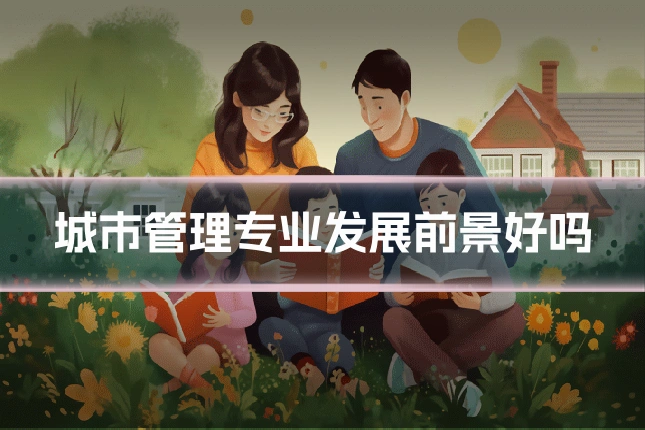 城市管理专业发展前景好吗