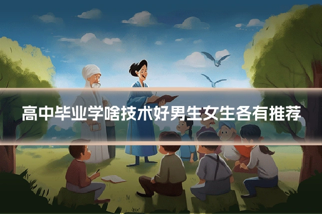 高中毕业学啥技术好男生女生各有推荐