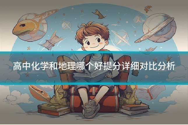 高中化学和地理哪个好提分详细对比分析
