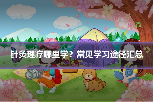 针灸理疗哪里学？常见学习途径汇总