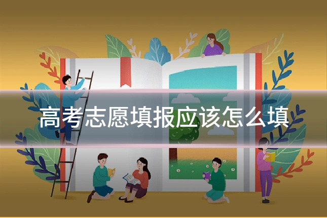 高考志愿填报应该怎么填