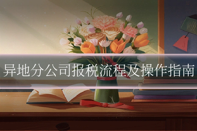 异地分公司报税流程及操作指南