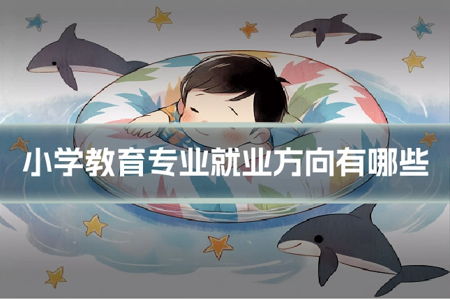 小学教育专业就业方向有哪些