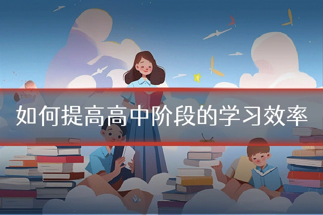 如何提高高中阶段的学习效率