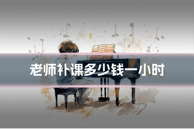 老师补课多少钱一小时